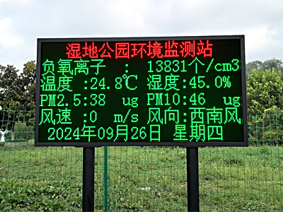 公园环境监测站